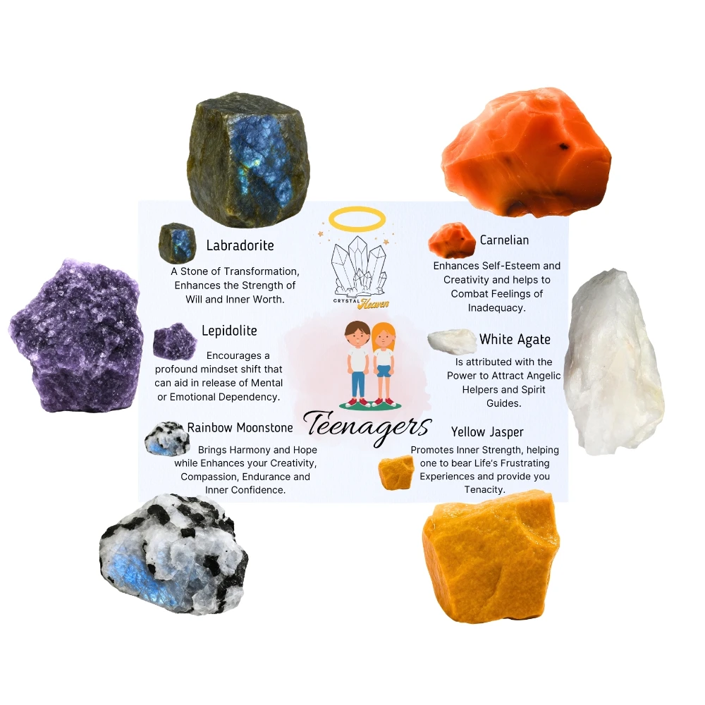 Teenagers Raw Crystals Set