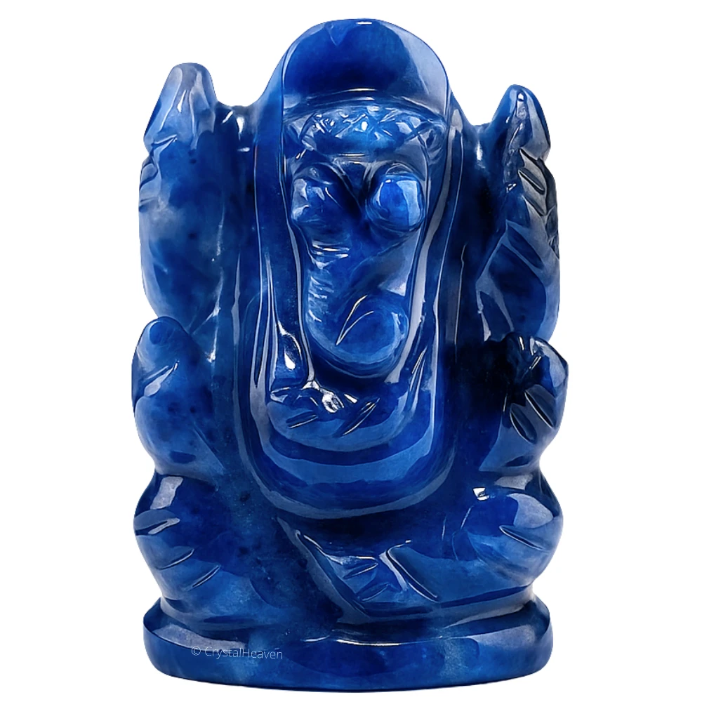 Sodalite Crystal Ganesh Ganpati