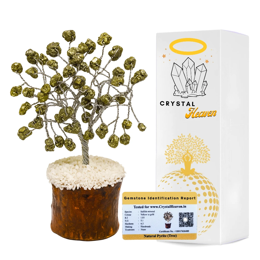 Pyrite Tree -Raw (Silver)