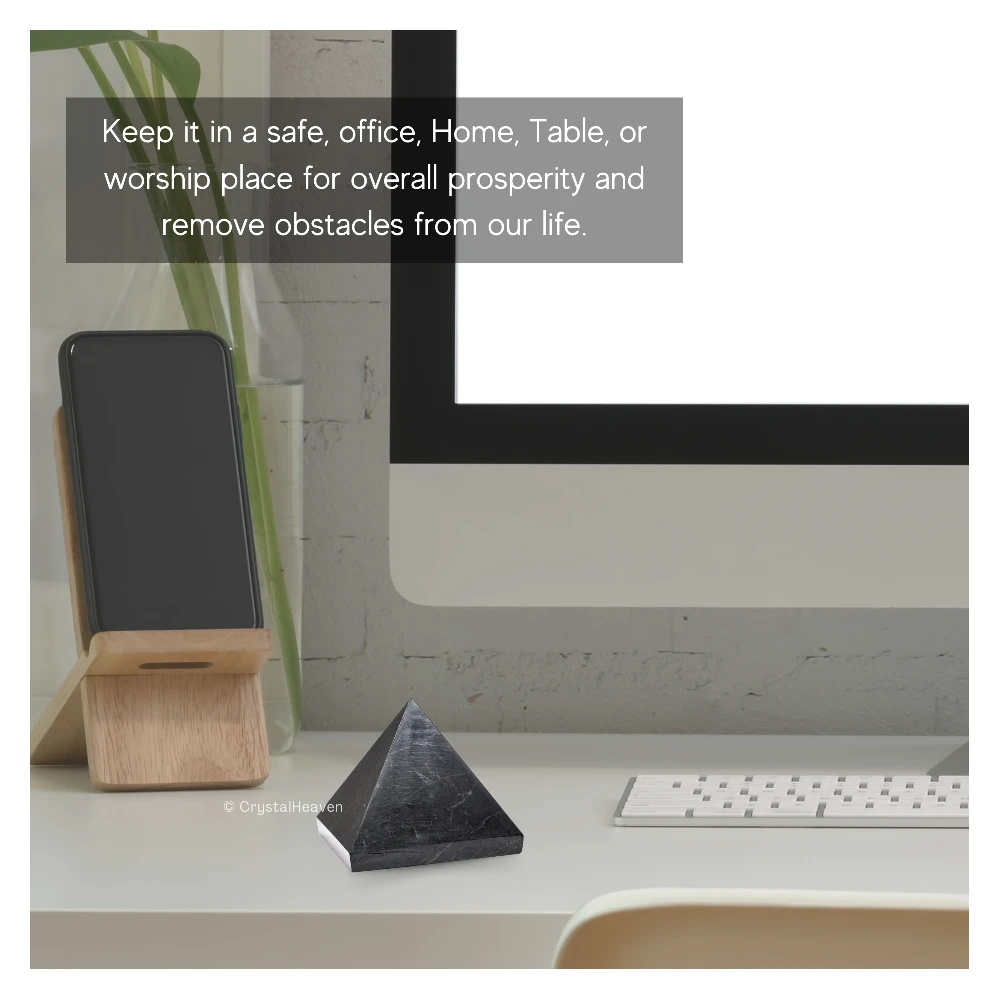 Shungite Pyramid (1.5 Inch)