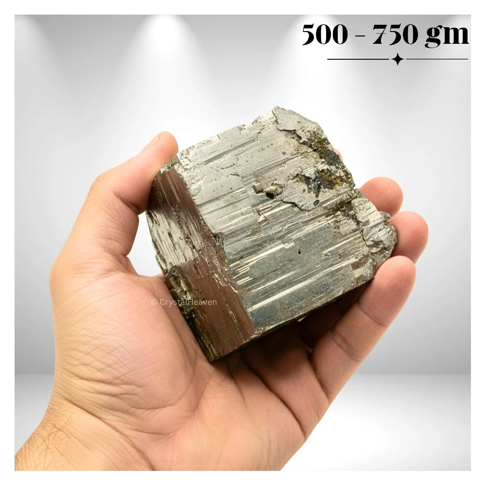 Raw Pyrite Cube (500 to 750)