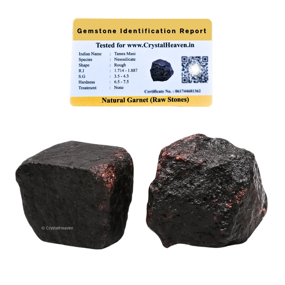 Raw Garnet Crystal (1 Piece)