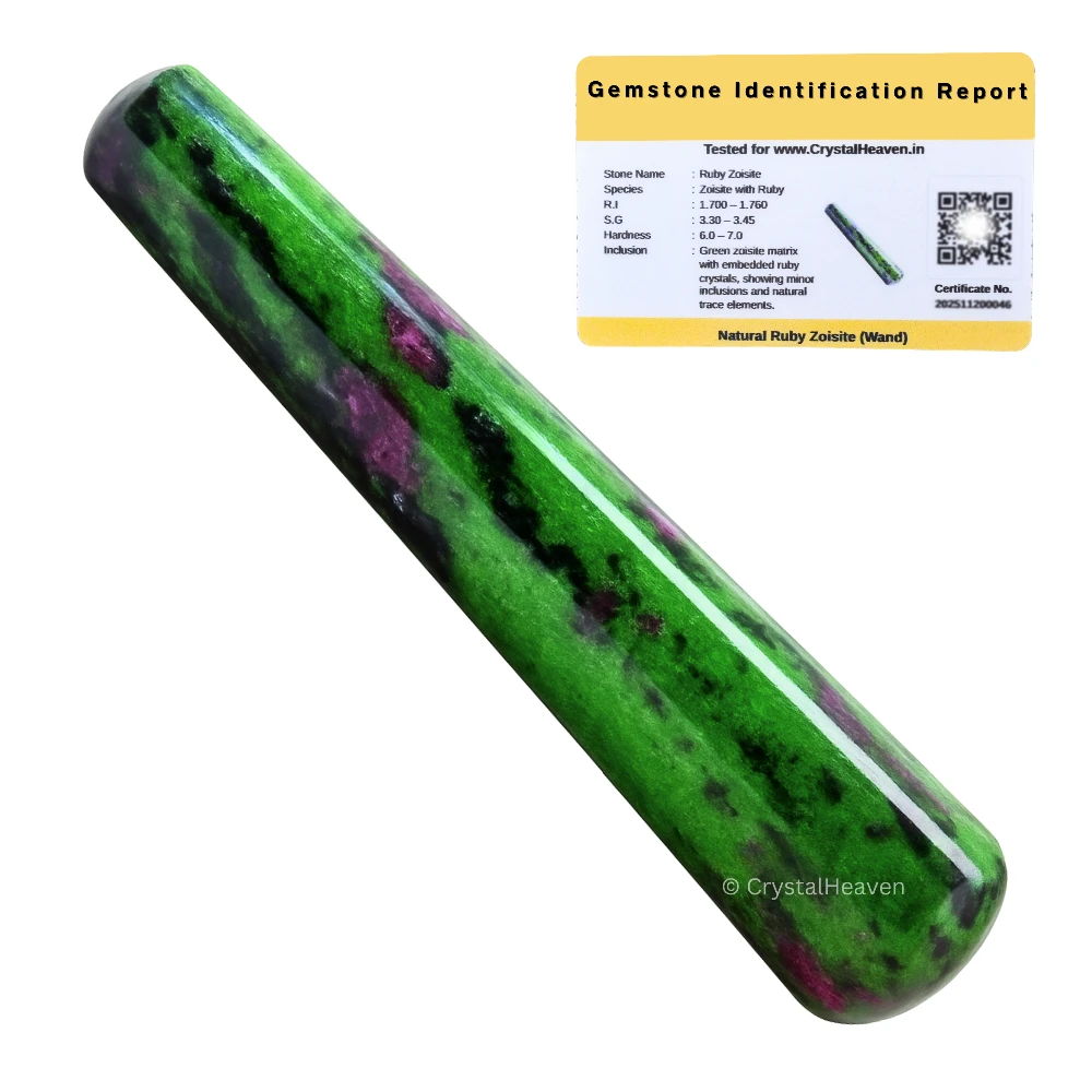 Ruby Zoisite Wand