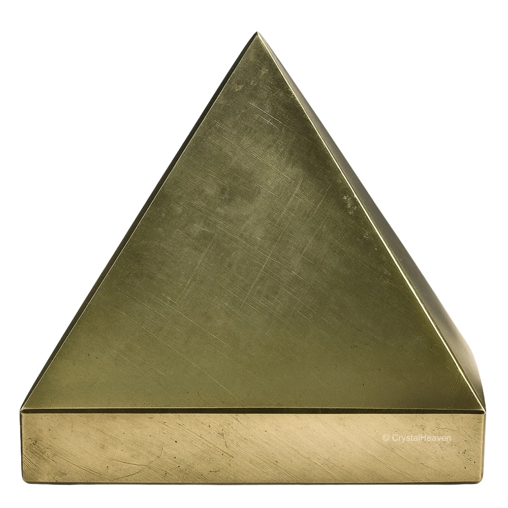 Pyrite Crystal Pyramid - Premium Feng Shui Reiki Healing Pyramid