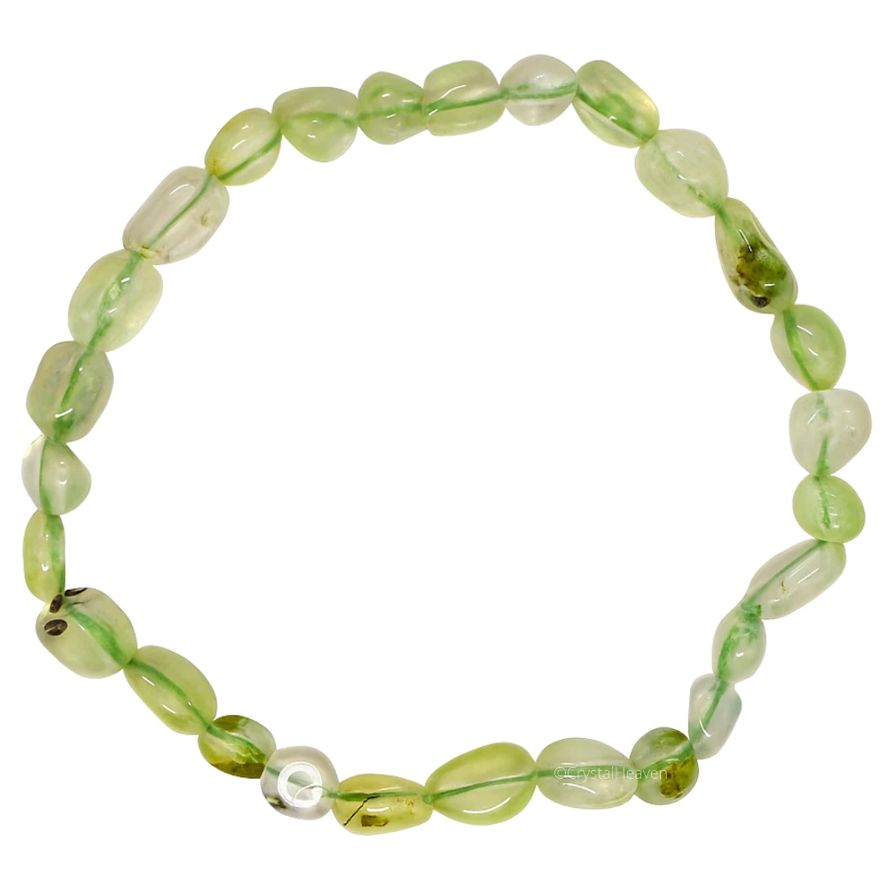 Prehnite Tumbled Bracelet (Elastic)