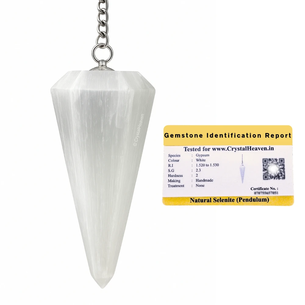 Selenite Pendulum