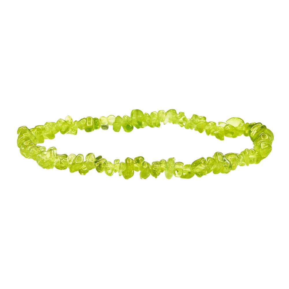 Peridot Chips Bracelet