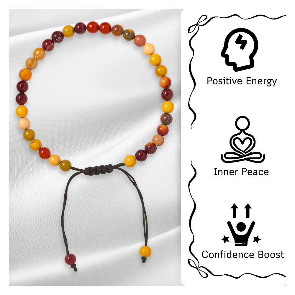 Mookaite Anklet (Without Knot)
