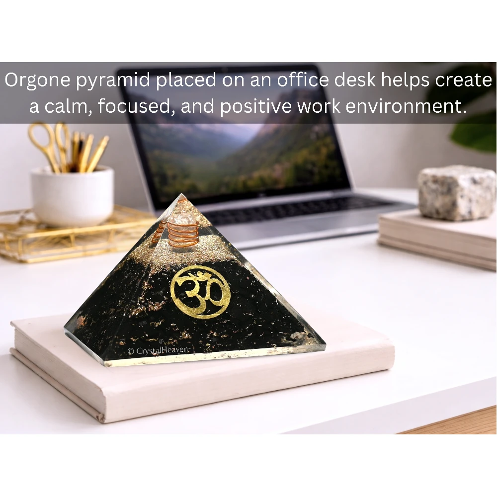 Shungite Orgone Pyramid (Small OM)