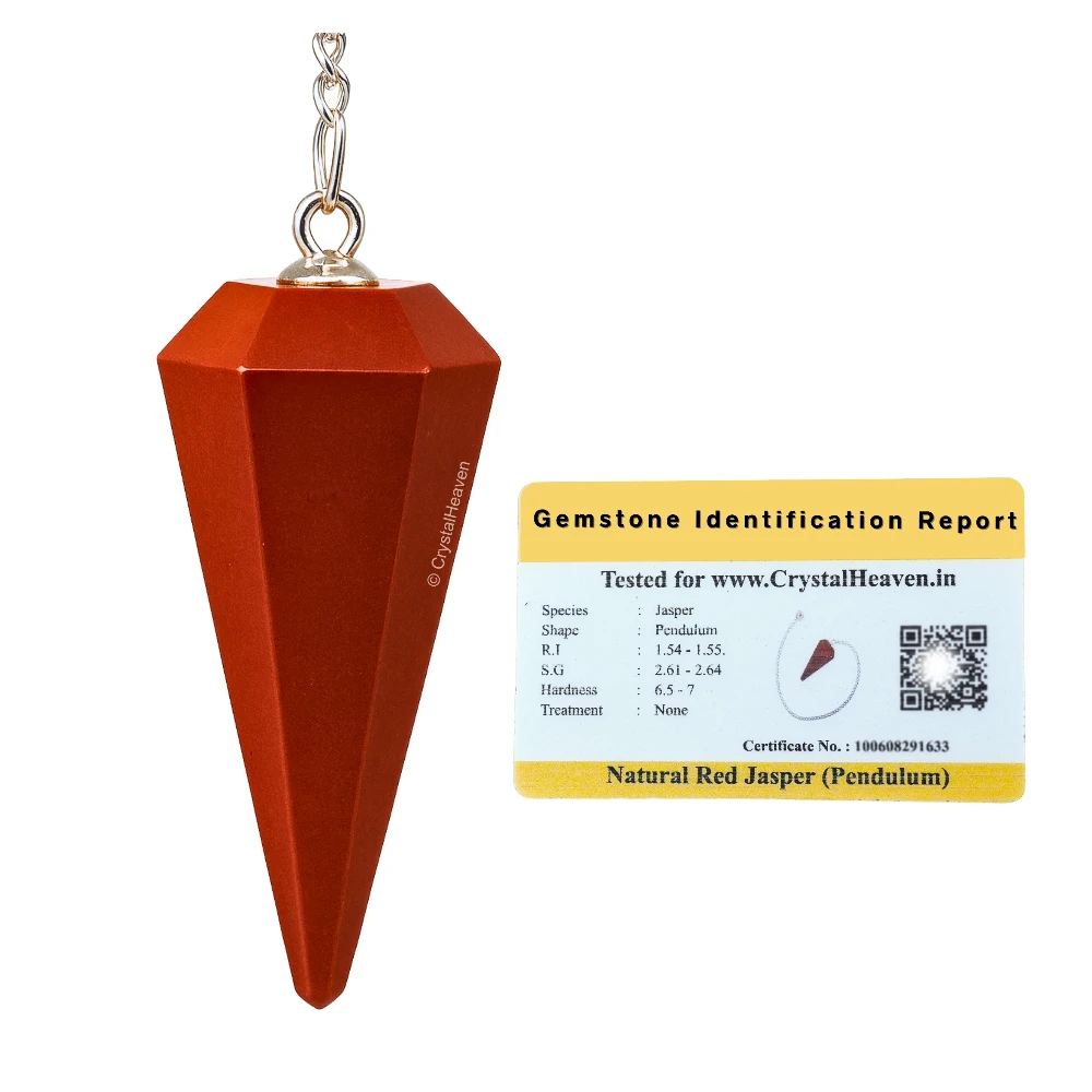 Red Jasper Pendulum