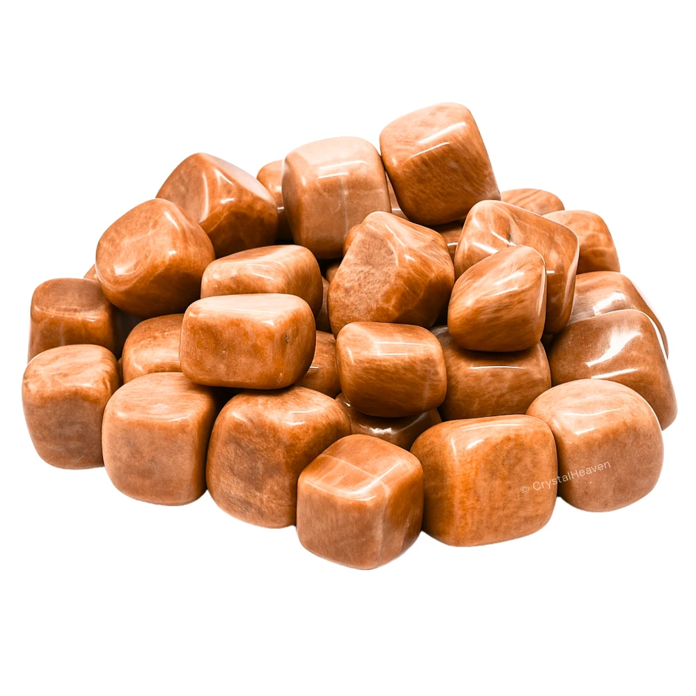 Tumbled Peach Moonstone Stones (30 Gram)