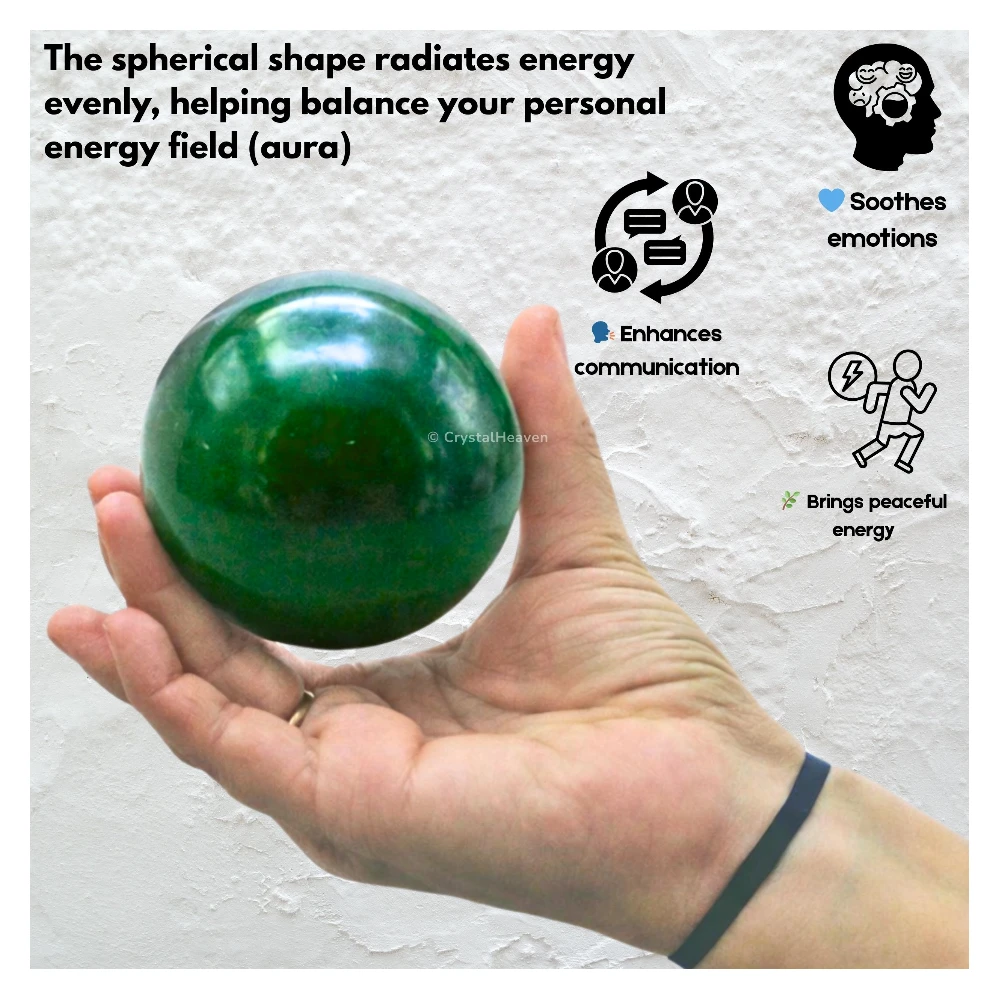 Dark Green Aventurine Sphere (2 Inch)