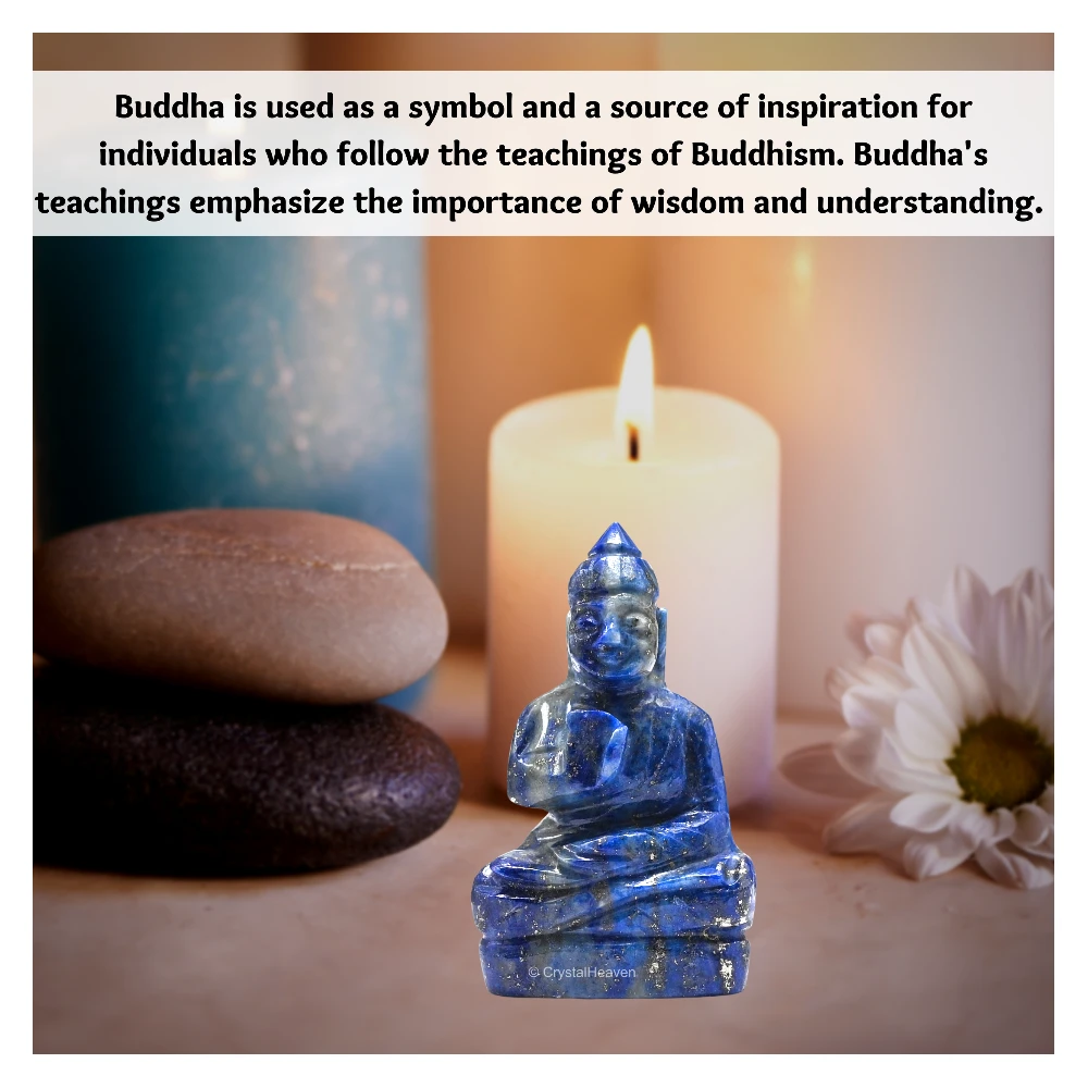 Lapis Lazuli Buddha Statue