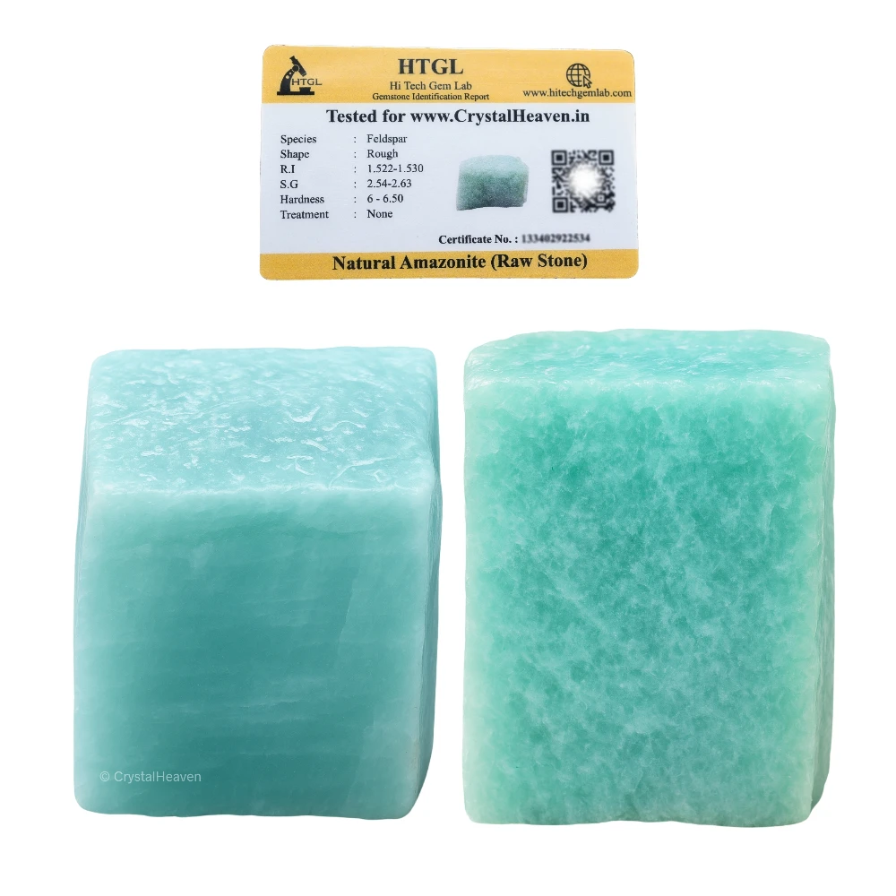 Raw Amazonite Crystals (1 Piece)