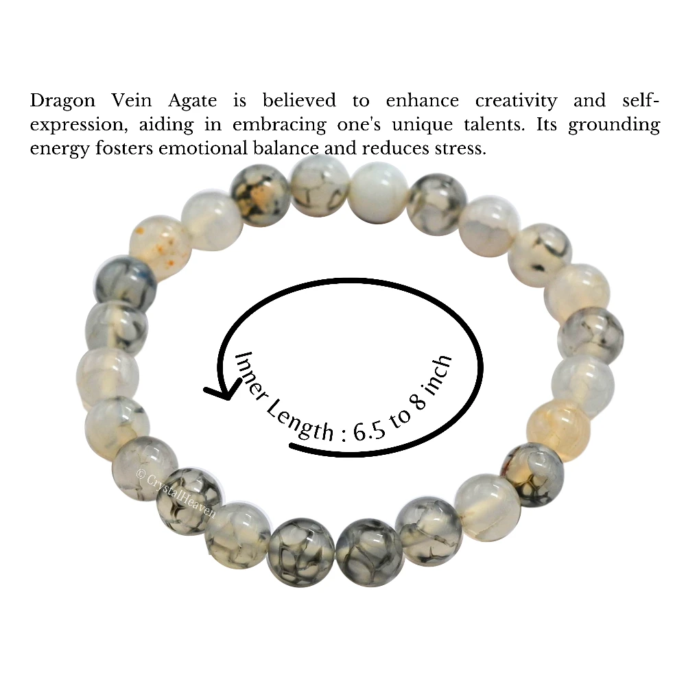Dragon Vein Bracelet (Elastic)