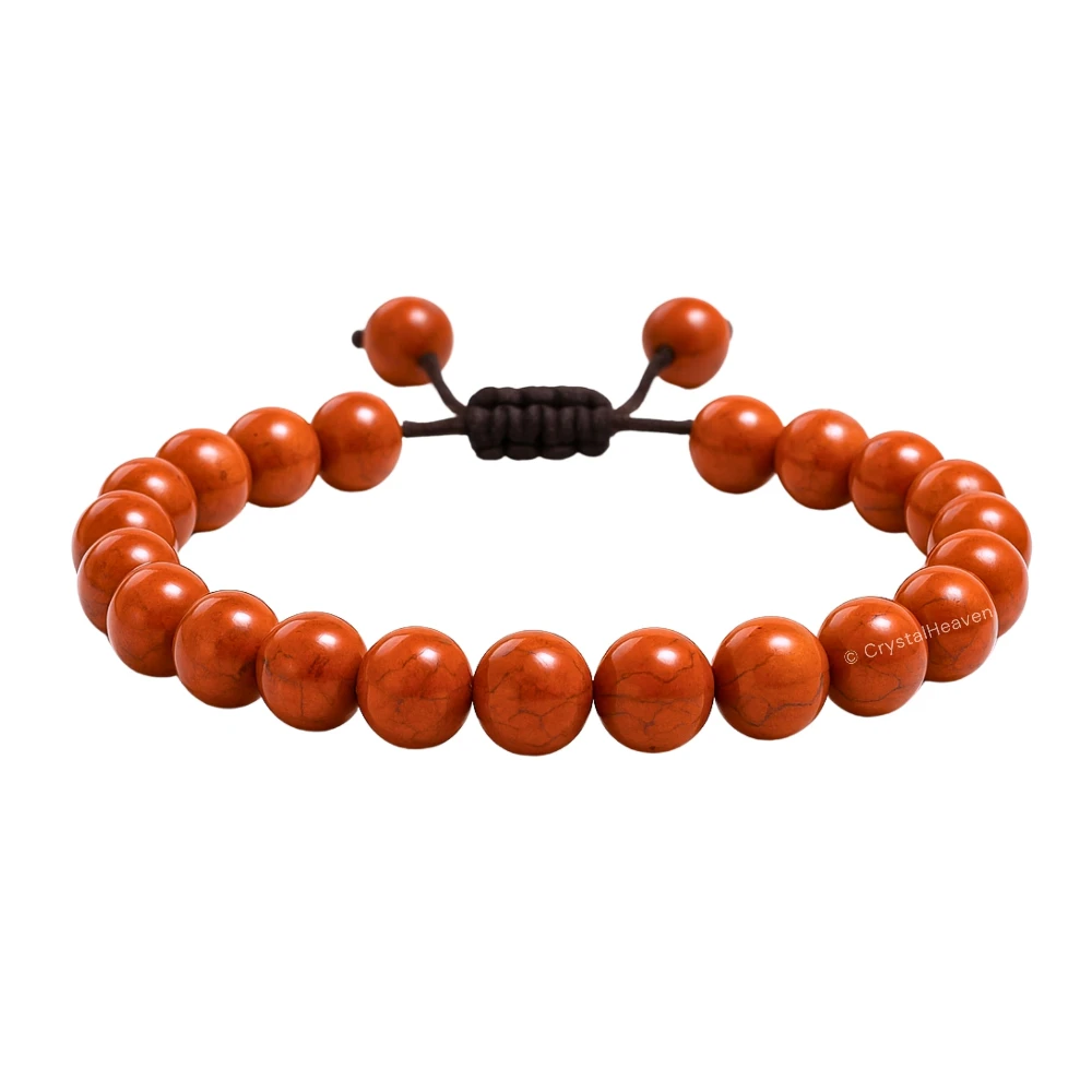 Red Jasper Bracelet (Adjustable)