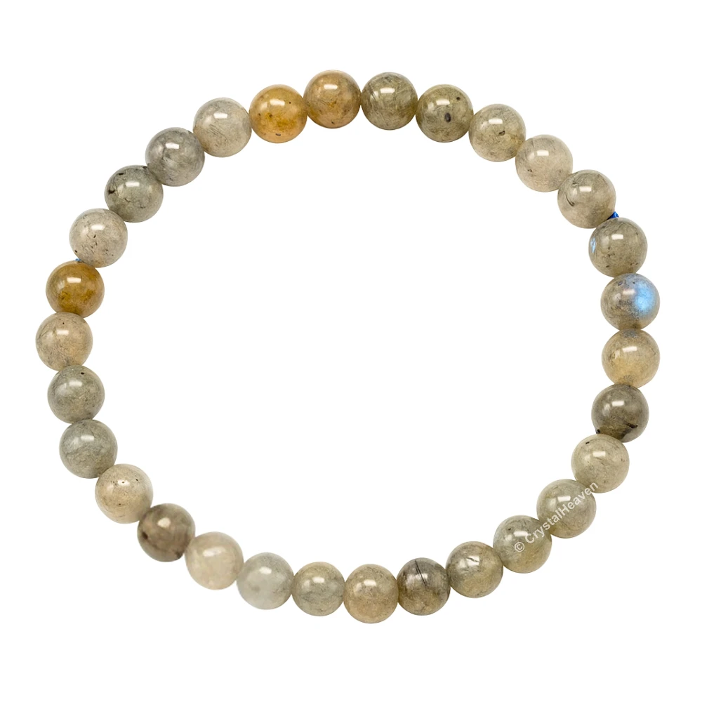 Labradorite Healing Crystal Bracelets - 6mm Beads