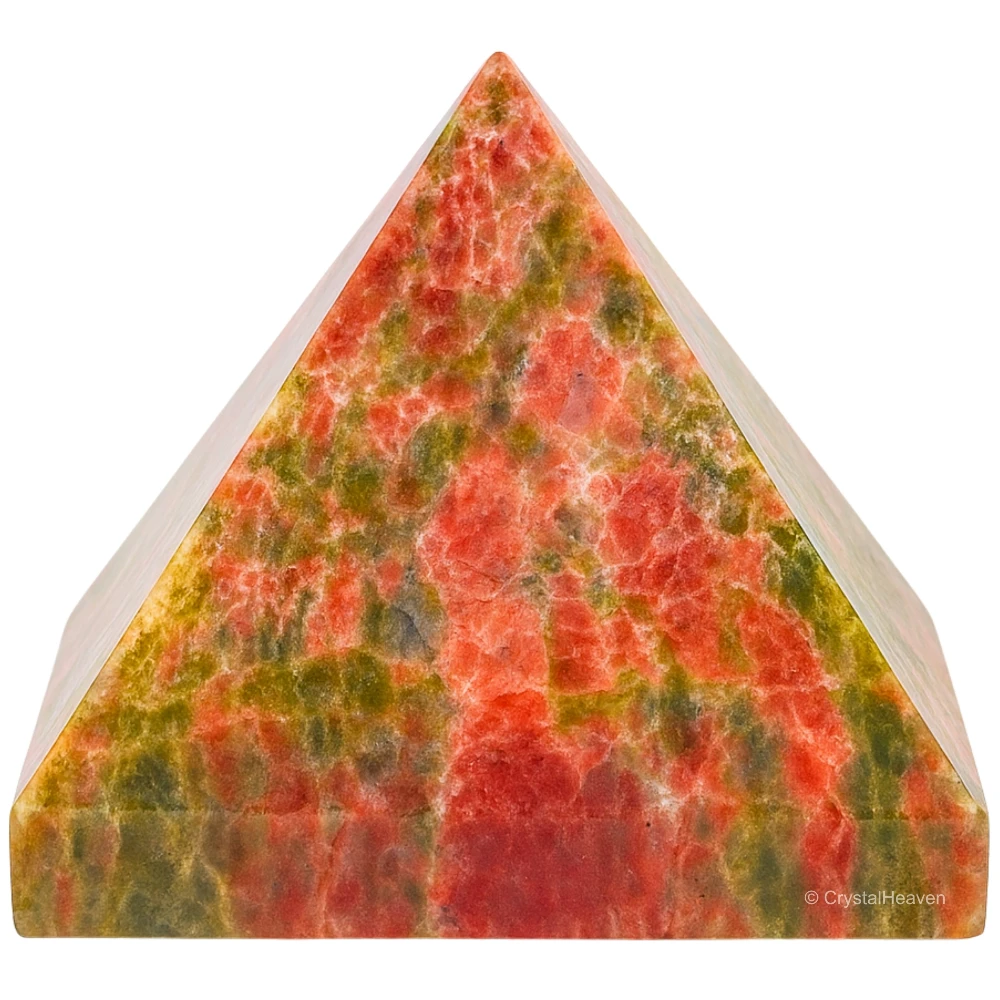 Unakite Pyramid (1.5 Inch)
