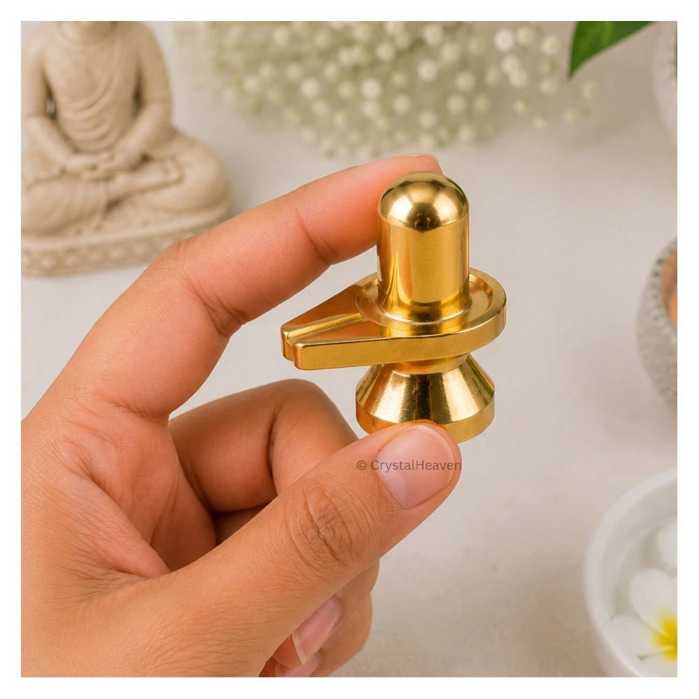 Shivling Bass Idol Figurine (140 Gram, 1.8 Inch)