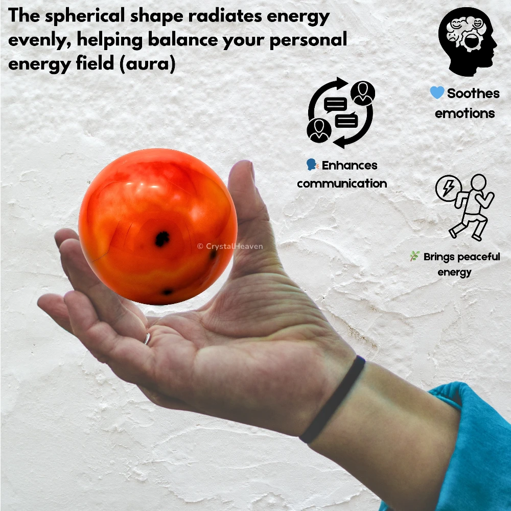 Carnelian Sphere (2 Inch)