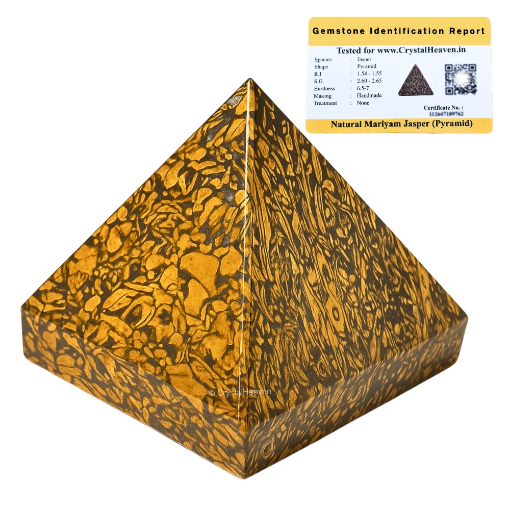 Mariyam Jasper Pyramid (1 Inch)