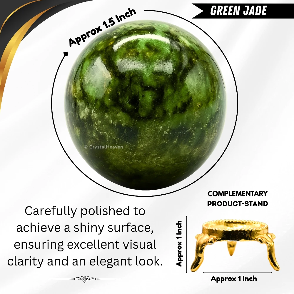 Green Jade Sphere (2 Inch)