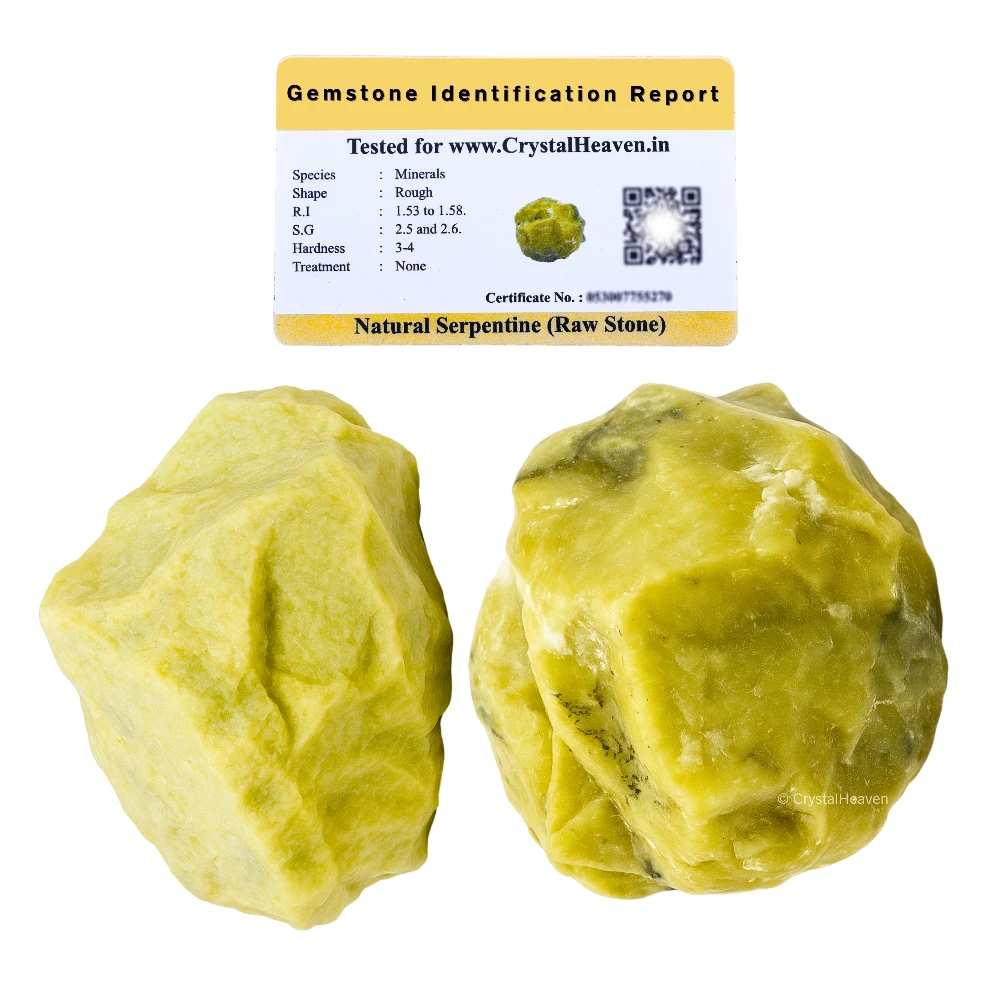 Raw Serpentine Crystals (1 Piece)