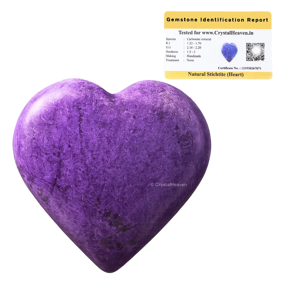 Stichtite Heart