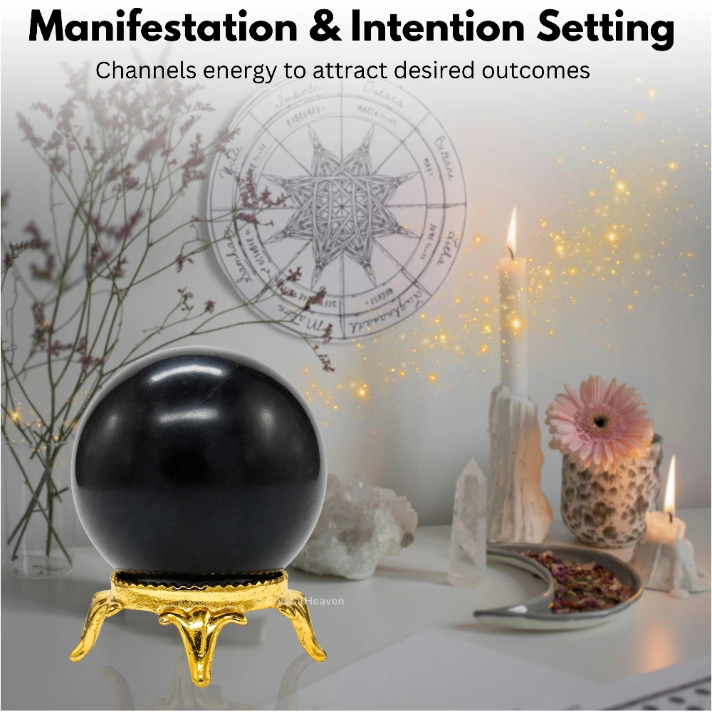 Shungite Sphere (1.5 Inch)