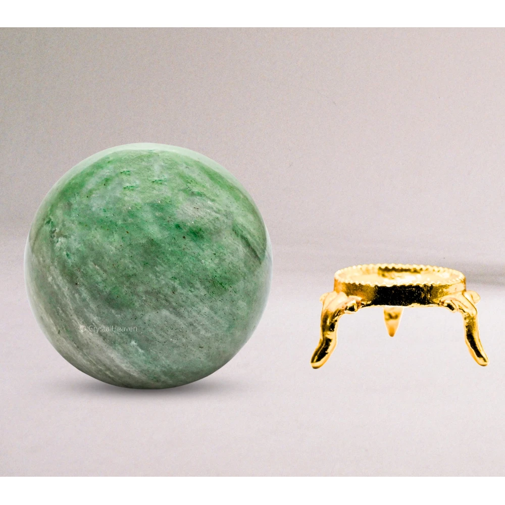 Large Green Aventurine Sphere (2.5 Inch)