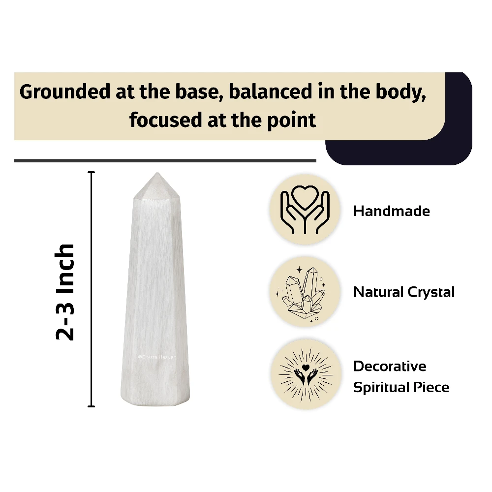 Scolecite Tower (2" to 3" inch)