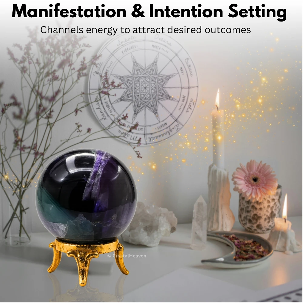 Fluorite Sphere (1.5 Inch)