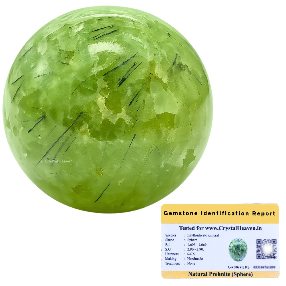Prehnite Sphere (2 Inch)