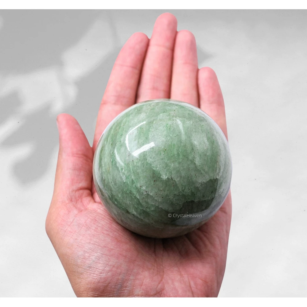 Large Green Aventurine Sphere (3 Inch)
