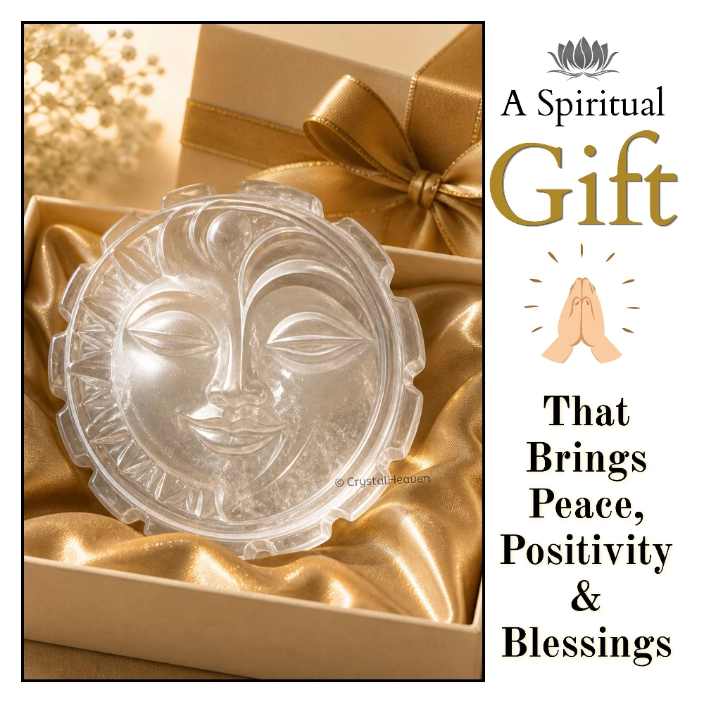 Sphatik Sun Face (10-20 Gram)