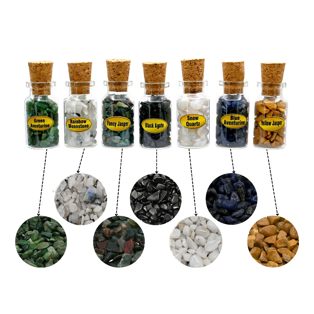 Spell Jars Kit for Witchcraft Supplies - Set of 21 (Regular)