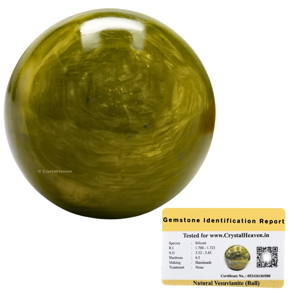 Vesuvianite Sphere (1.5 Inch)