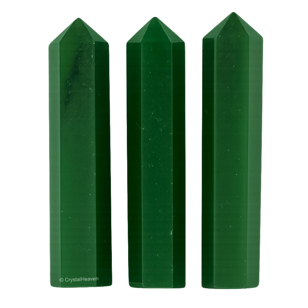 Green Aventurine (Dark) Pencil Points