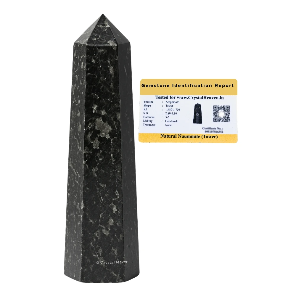 Nuummite Tower (2" to 3" inch)