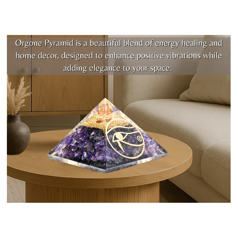 Amethyst Orgone Pyramid (RA)