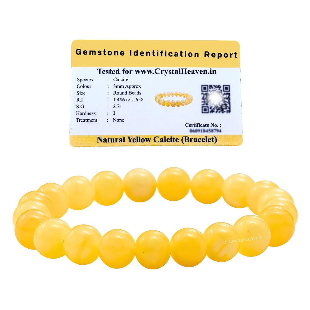 Yellow Calcite Bracelet (Elastic)