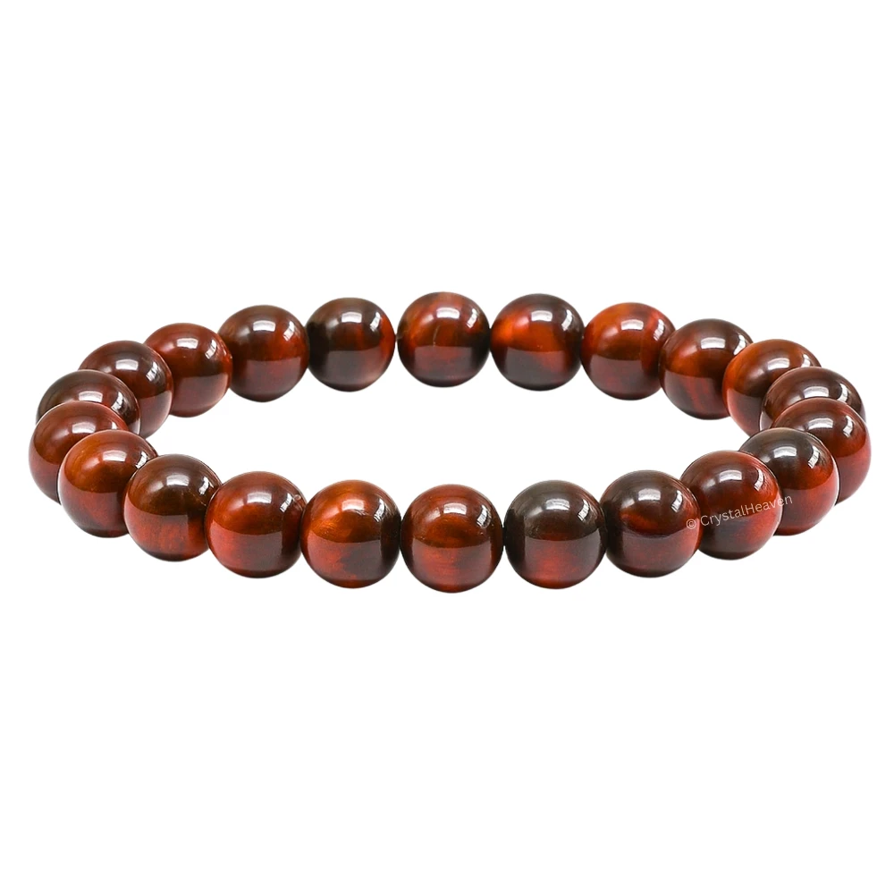 Red Tiger Eye Bracelet (Elastic)
