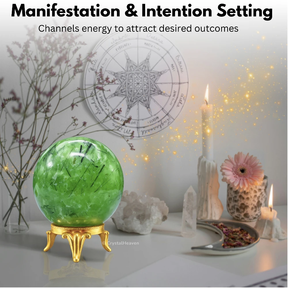 Prehnite Sphere (1.5 Inch)