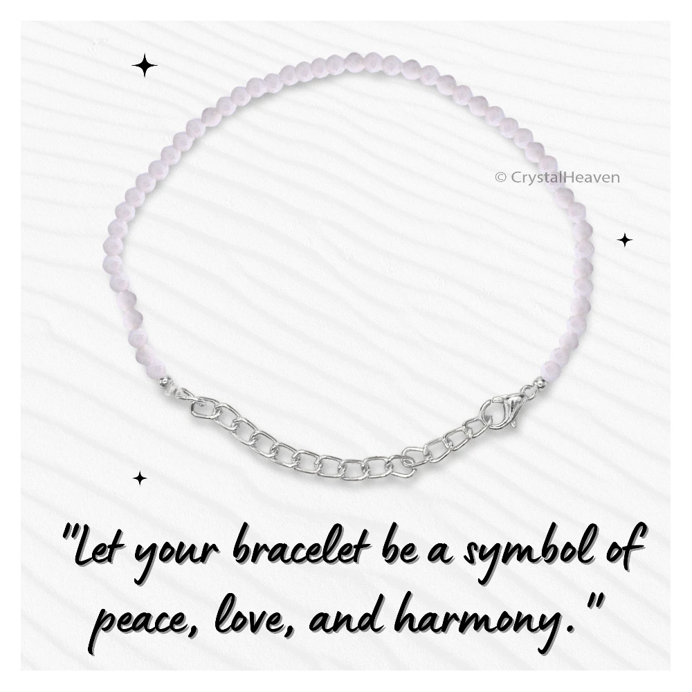 Rainbow Moonstone Bracelets - 2mm Faceted Beads (Silver)