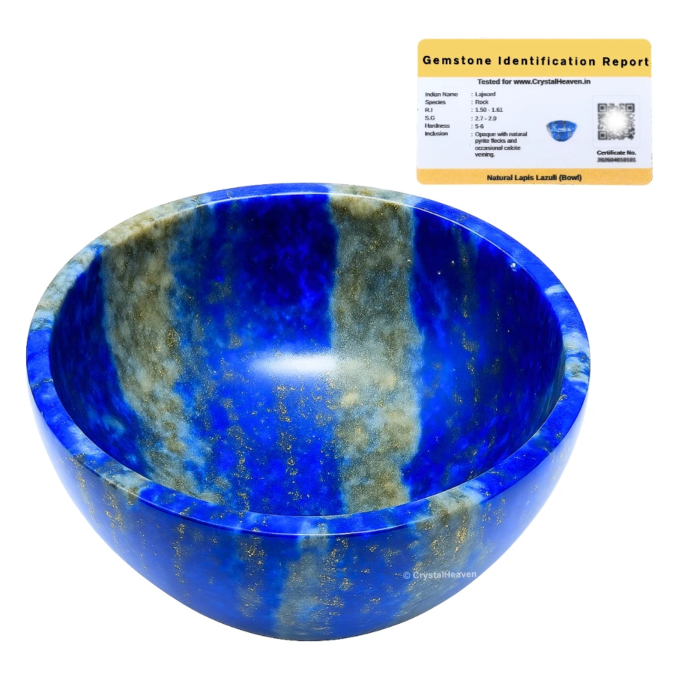 Lapis Lazuli Crystal Bowl - 2 Inch