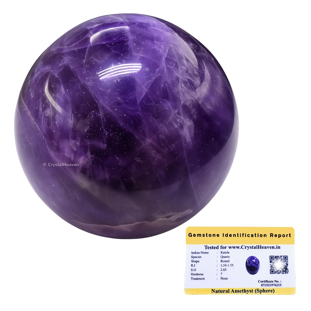 Amethyst Sphere (2 Inch)