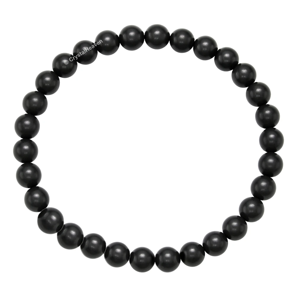 Shungite Healing Crystal Bracelets - 6mm Beads