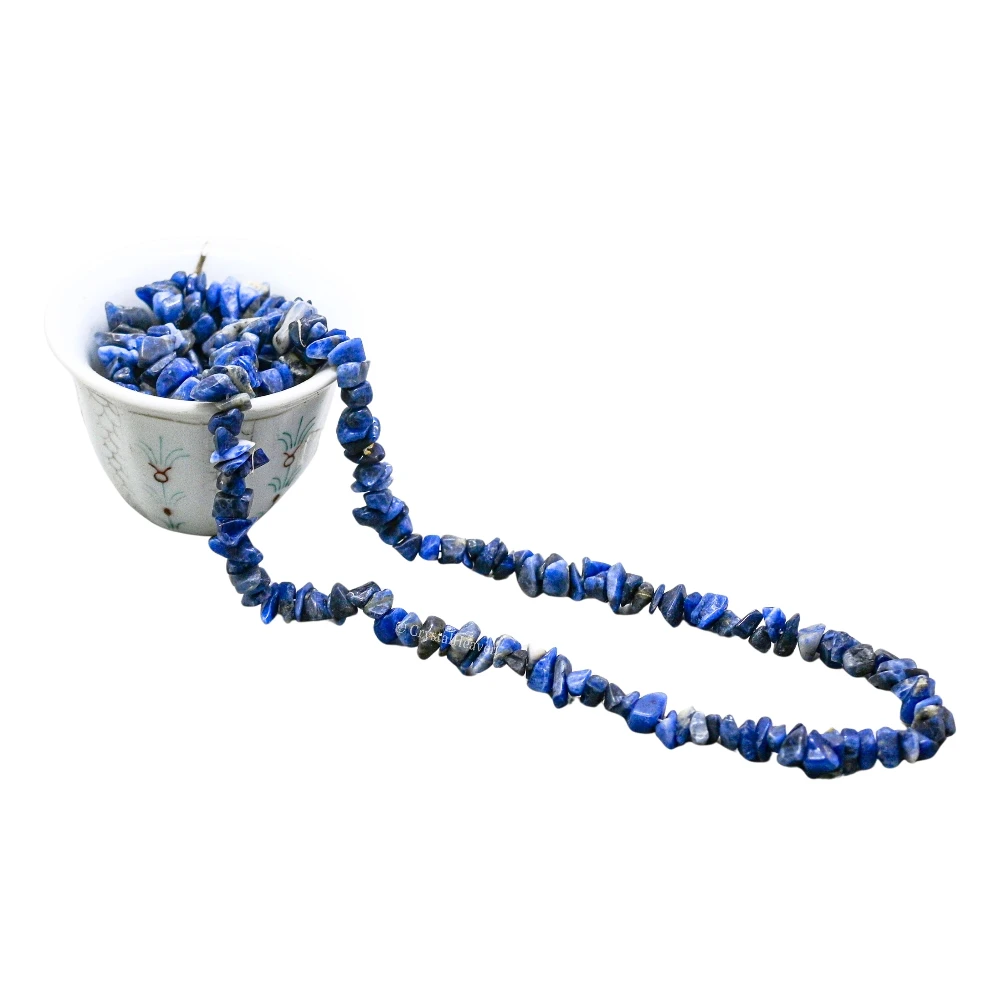 Sodalite Chips - Pre Drilled