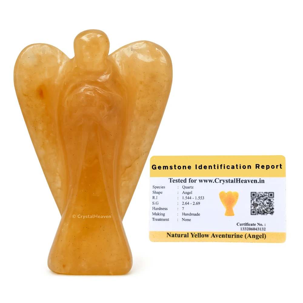 Yellow Aventurine Angel (3 Inch)