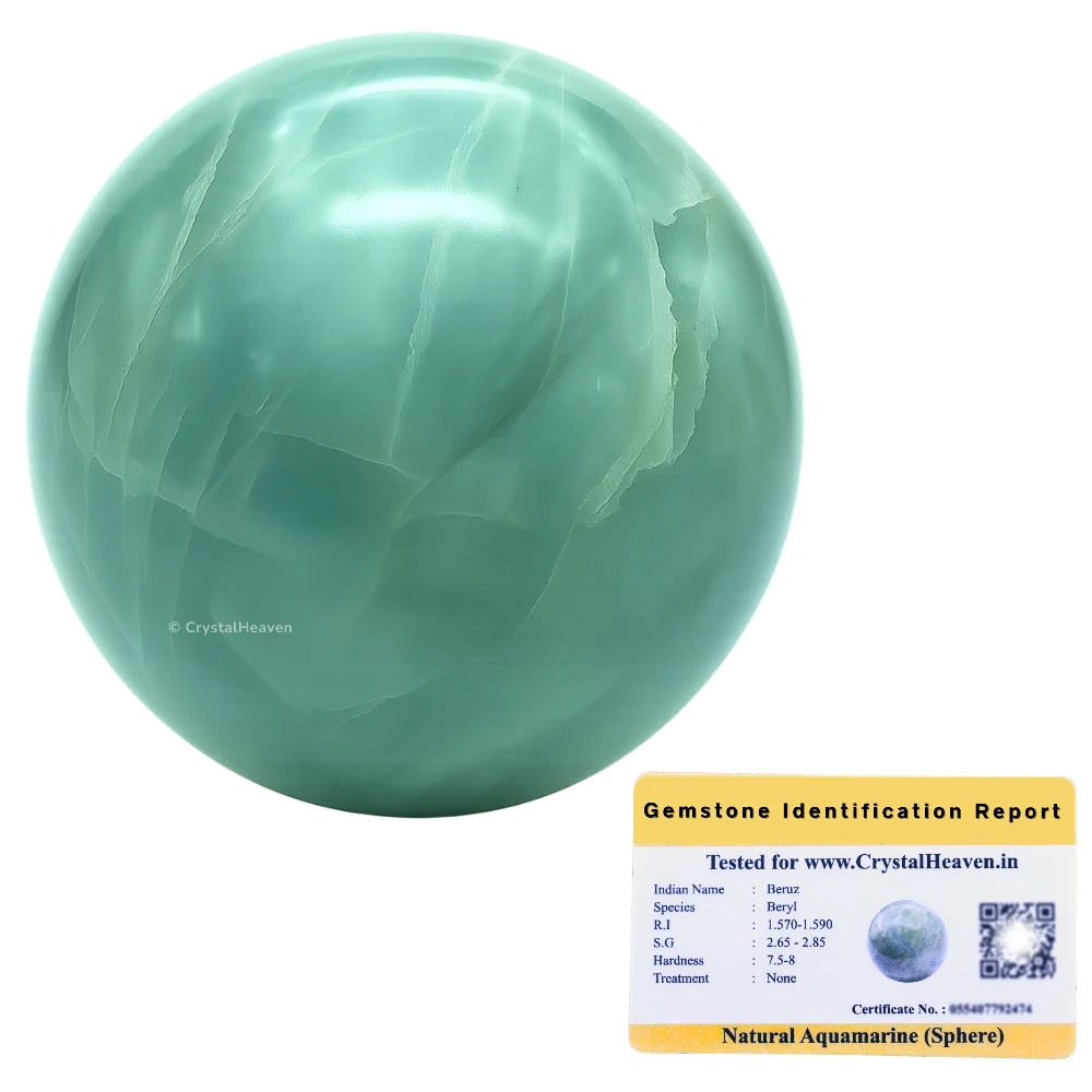 Aquamarine Sphere (2 Inch)